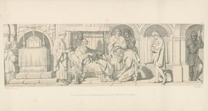Harold, returned from Normandy, presents himself to Edward the Confessor by Daniel Maclise